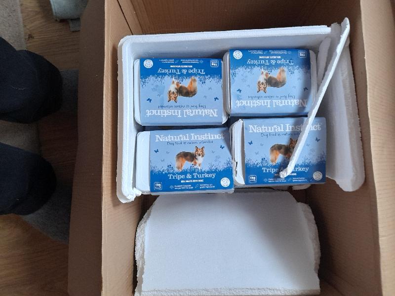 Food good, packaging/handling not good