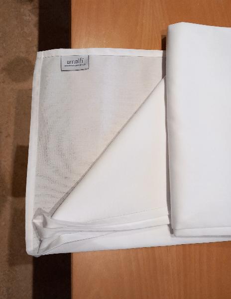 Poor quality tablecloth but prompt returns service