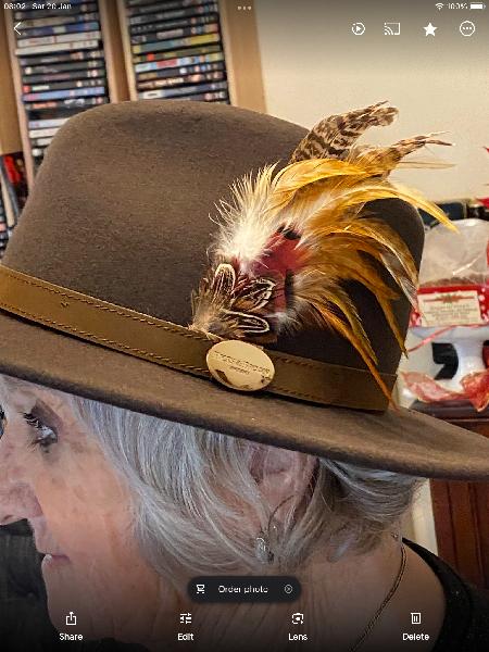 Just fantastic,very happy with my new hat Lyn from Colchester x