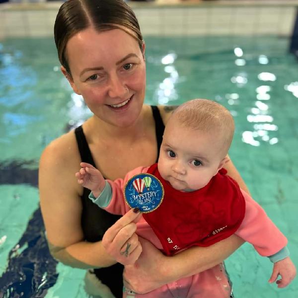 We love ourwater babies lessons.