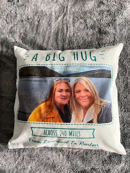Personalised cushion