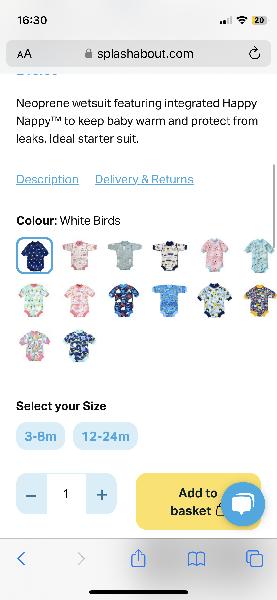 Incorrect sizing & labelling