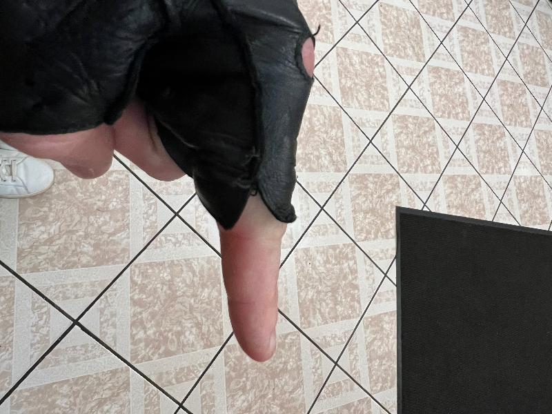 Un premier problème de couture au bout de quelques jours.