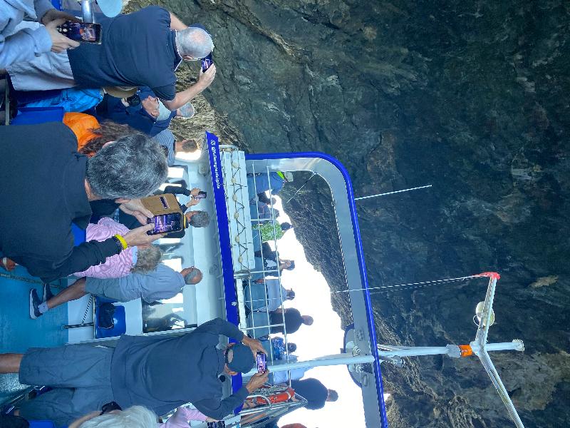 The hole in the rock boat trip.