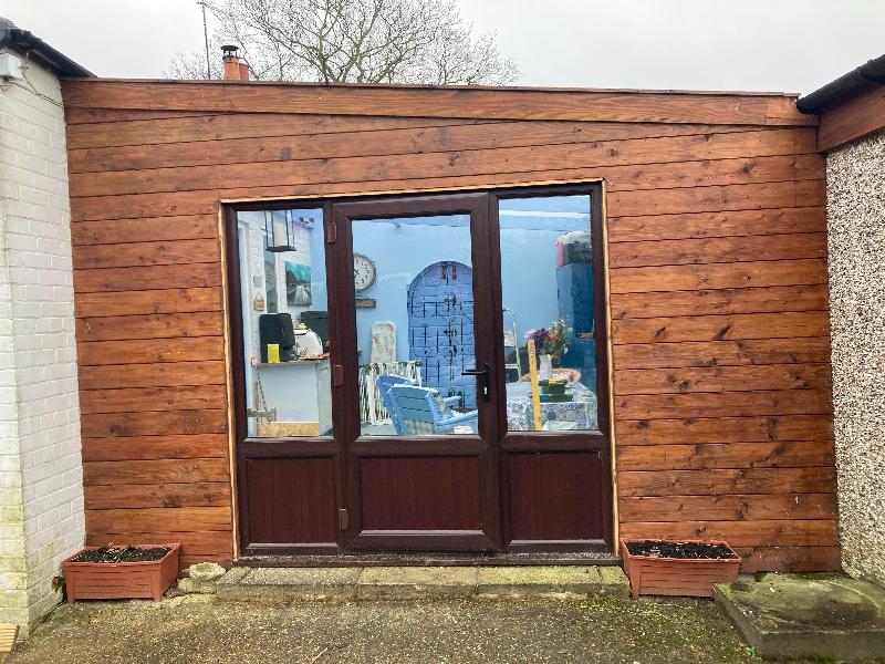 Garden room restoration.