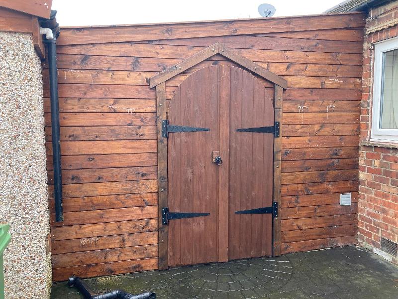 Garden room restoration.