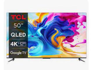 TCL 50C645 Televisore 50" QLED 4K Ultra HD  Smart TV