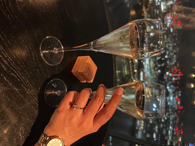 My partner was absolutely thrilled when I presented them with this ring