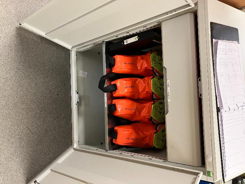 Ideal for use as sign in lecturn and to store our confined space equipmwent
