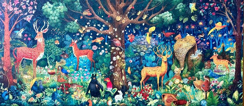 Lovely 800 piece puzzle