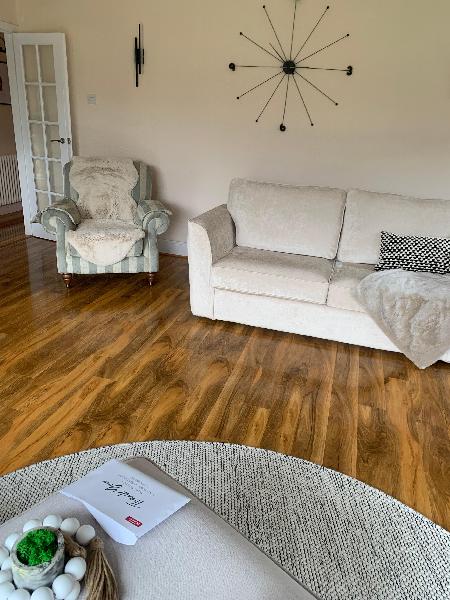 Cover for a three piece sofa