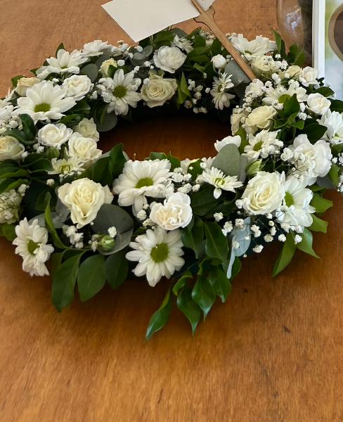 Funeral flowers arrangement