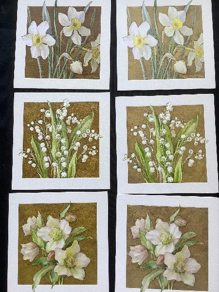 Disappointing reproduction of beautiful paintings.