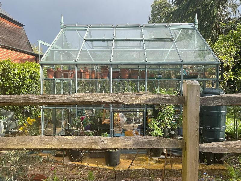 My perfect greenhouse come true