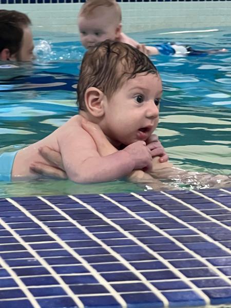 We love swimming with Gemma thank you