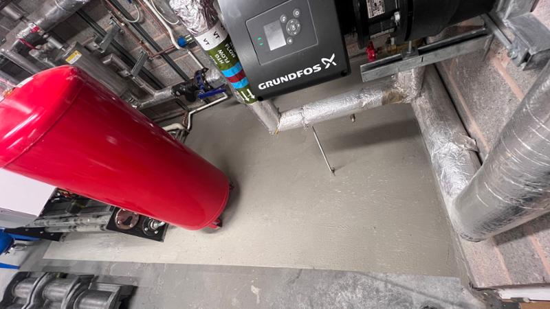 Plant room floor paint