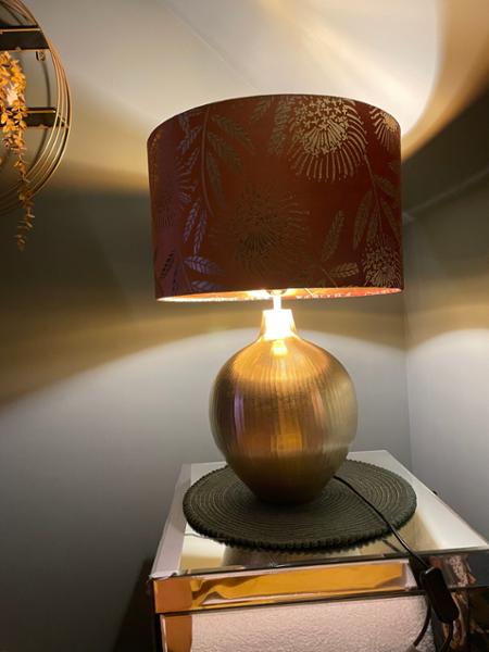 Mica onion lamp