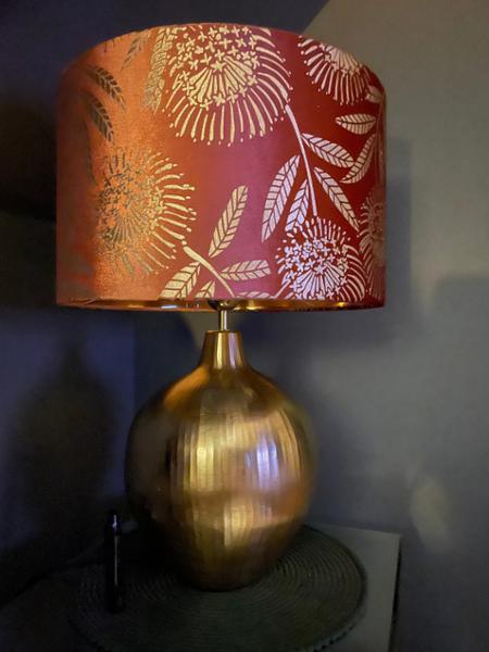 Mica onion lamp