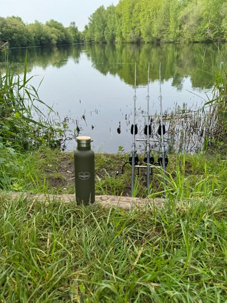 Le Chameau Stainless Steel Water Bottle (750ml) - Vert Chameau