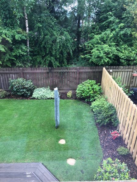 Green grass courtesy of Green care