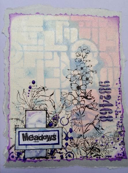 AALL & Create Tracy Evans A6 Stamp Set - Vertical Stems - 8 Stamps