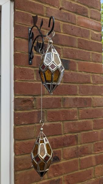 Beautiful hanging lanterns