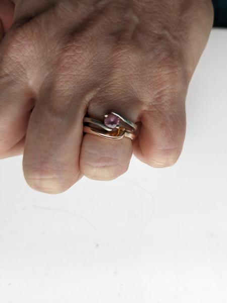 The best option for an odd shaped wedding ring,!