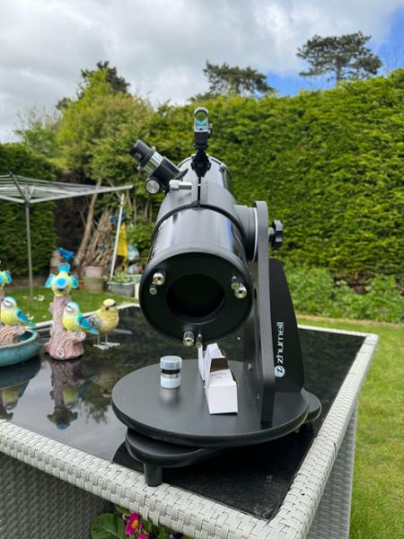 ZHUMELL Z114 PORTABLE ALTAZIMUTH REFLECTOR TELESCOPE