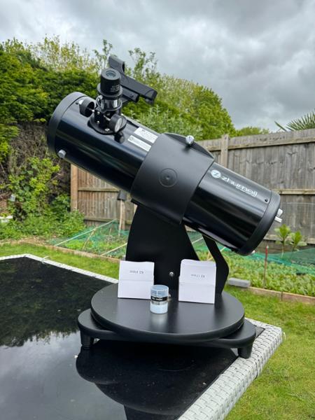 ZHUMELL Z114 PORTABLE ALTAZIMUTH REFLECTOR TELESCOPE