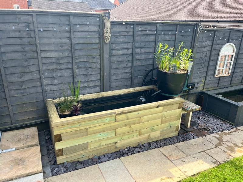 Great above ground ponds to fit any space