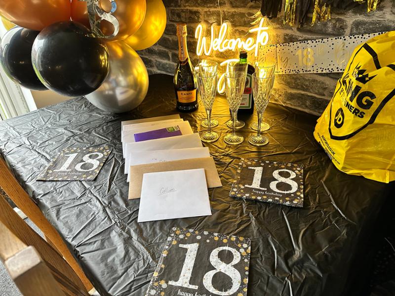 18th party celebrations