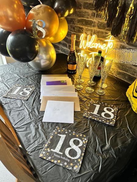 18th party celebrations