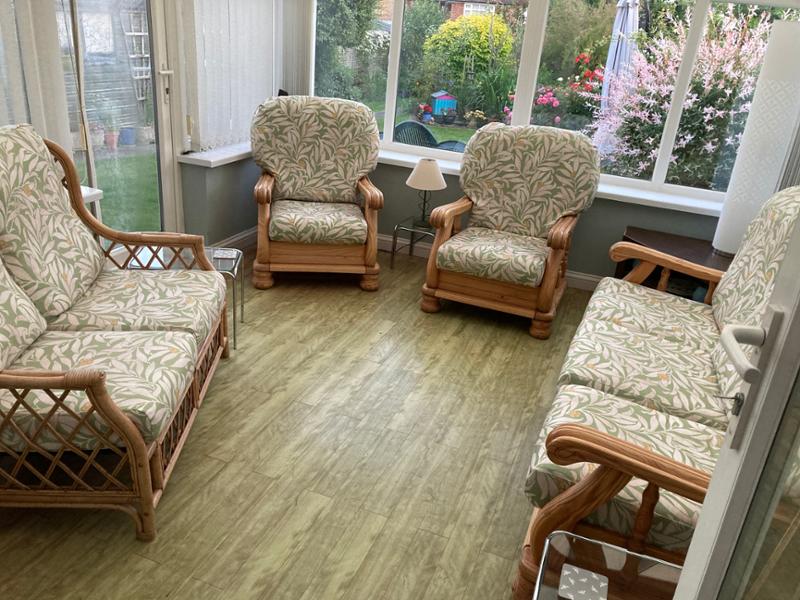 What a great purchase. Conservatory suite revitalized
