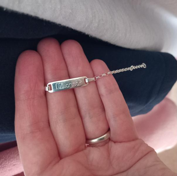 Gorgeous little ID bracelet