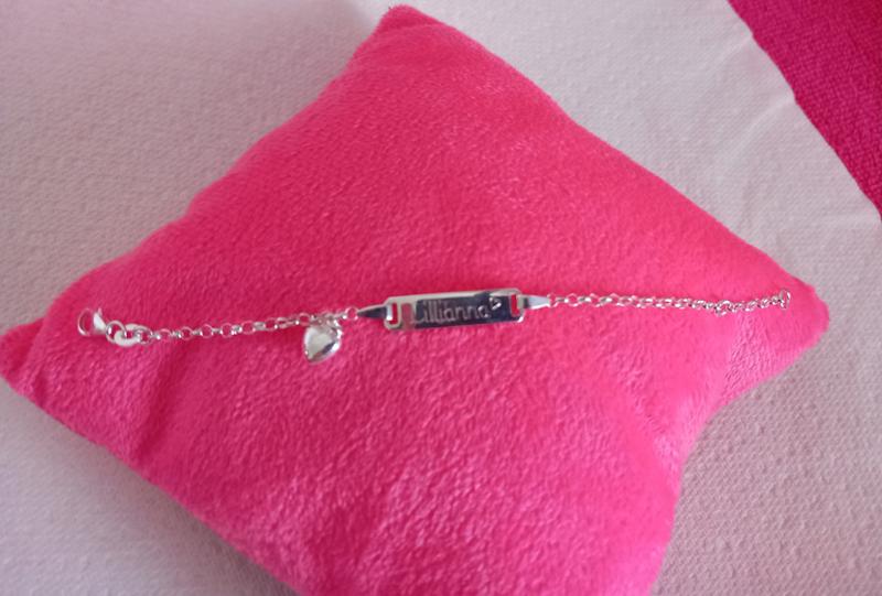 Gorgeous little ID bracelet