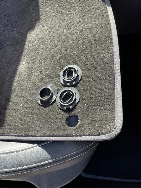 Clips fell apart in two sets of mats