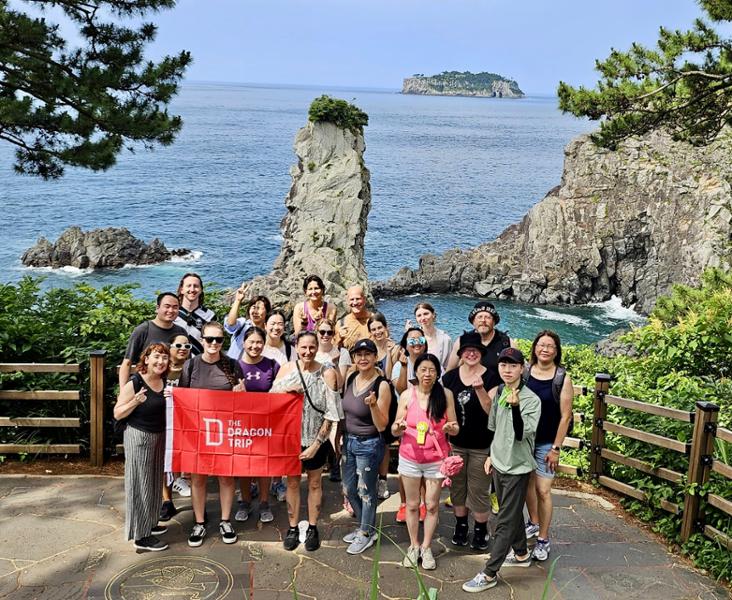 Well done tour group adventure