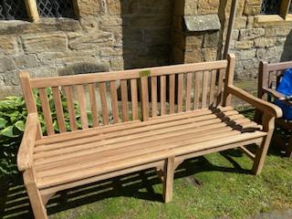 Balmoral Teak Bench 4 Seater 1.8m