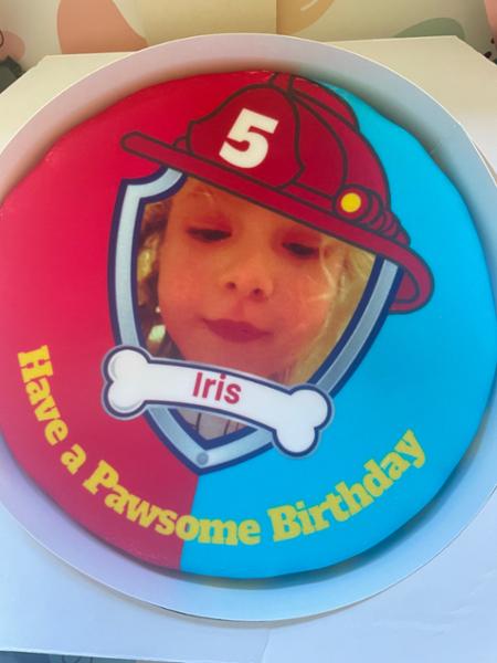 Personalised Paw Patrol Chase and Marshal Cake - Order By 2pm For Next Day Delivery @ bakerdays