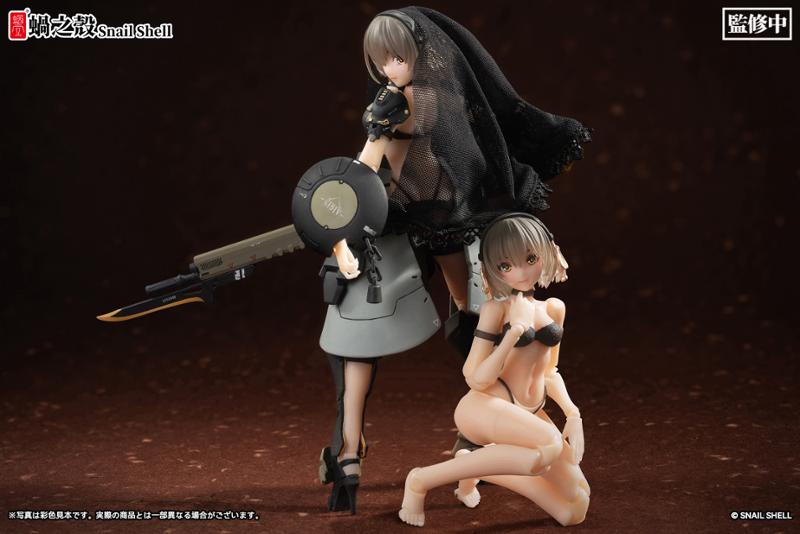 Megami Device Angel Arnval and Snail Shell Victoria