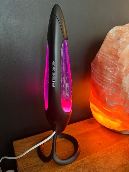 Gorgeous lamp ruined with an ugly cable