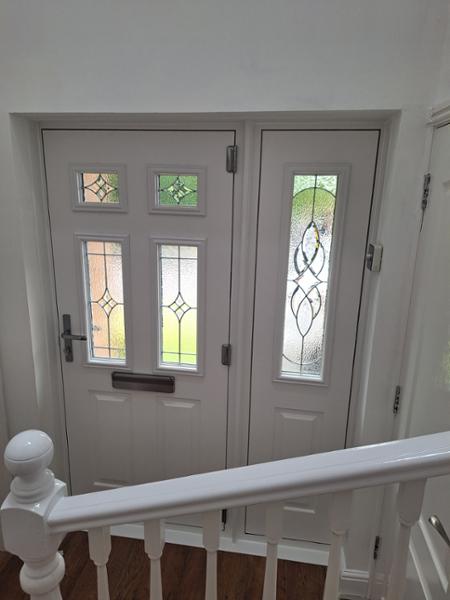 Solidor front door and side panel supplied and fitted by Centric