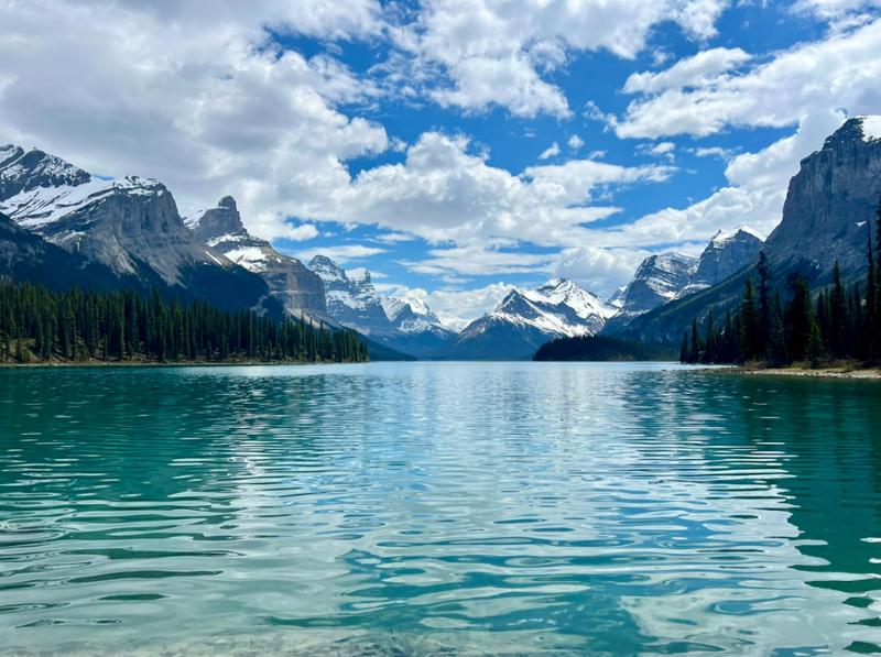 The beautiful Canadian Rockies.