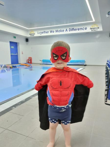 Excellent lessons with a good mix of swimming skills and water safety.