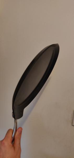 Pan scratch and bend without box proven