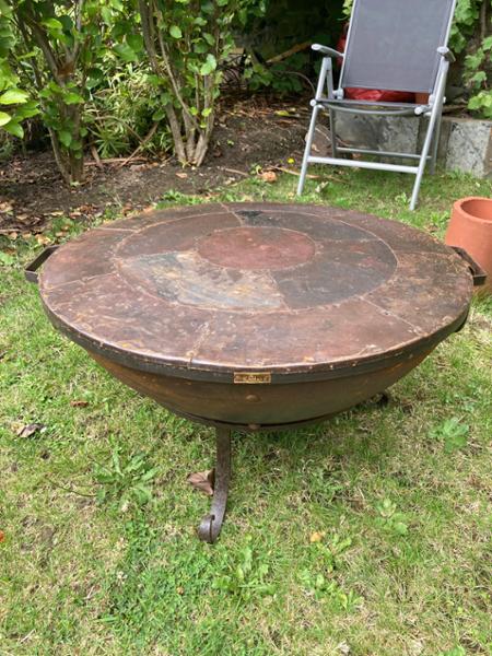 Funky fire pit cover