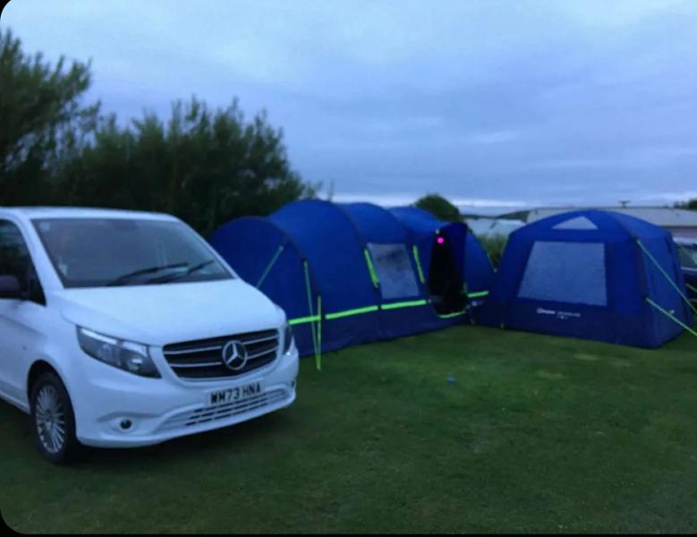 hiring a van took the stress out of our camping trip