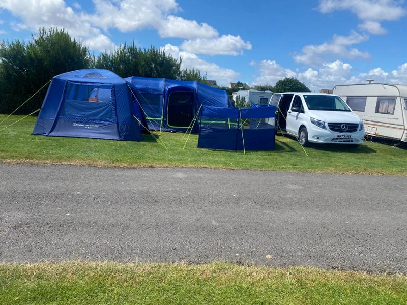 hiring a van took the stress out of our camping trip