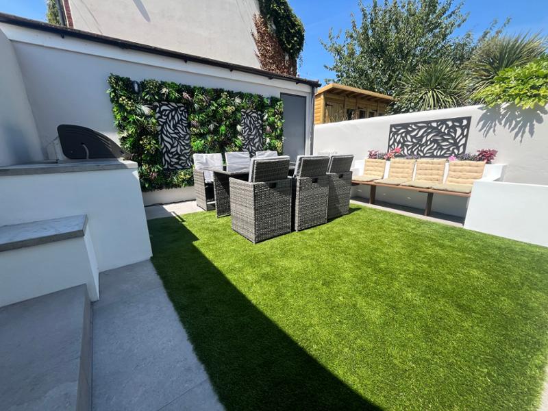 Green wall panels