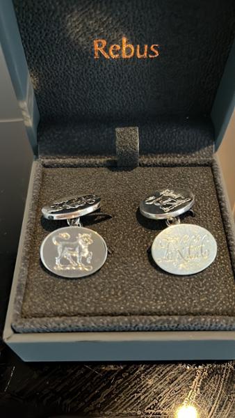 Silver Cuff Links